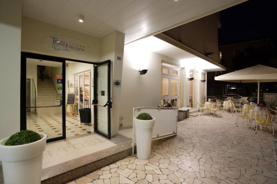 Hotel Tosi Riccione Exterior foto